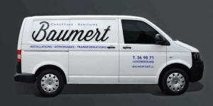 Den Numm vun der Entreprise ass Baumert Sanitary and Heating