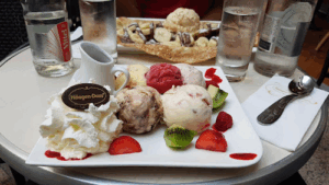 Den Numm vun der Entreprise ass Häagen-Dazs
