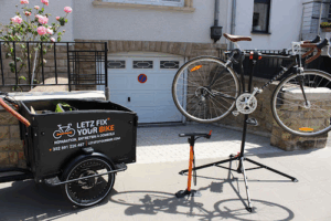 Den Numm vun der Entreprise ass Letz Fix Your Bike